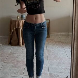 Dark Blue Zara Jeggings